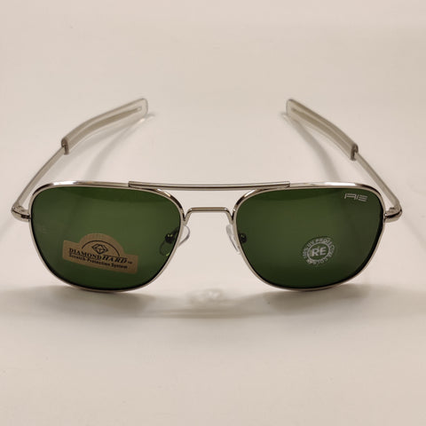 Aviators The Intruder - Randolph Engineering - Silver/Green - Unisex