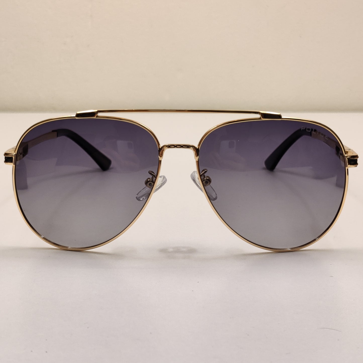 Gold Aviators - POLICE - Polarized - GOLD