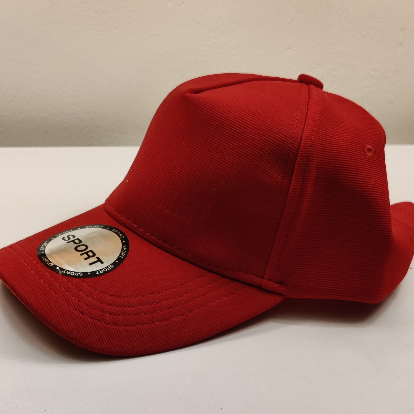 Plain - Cap - Red