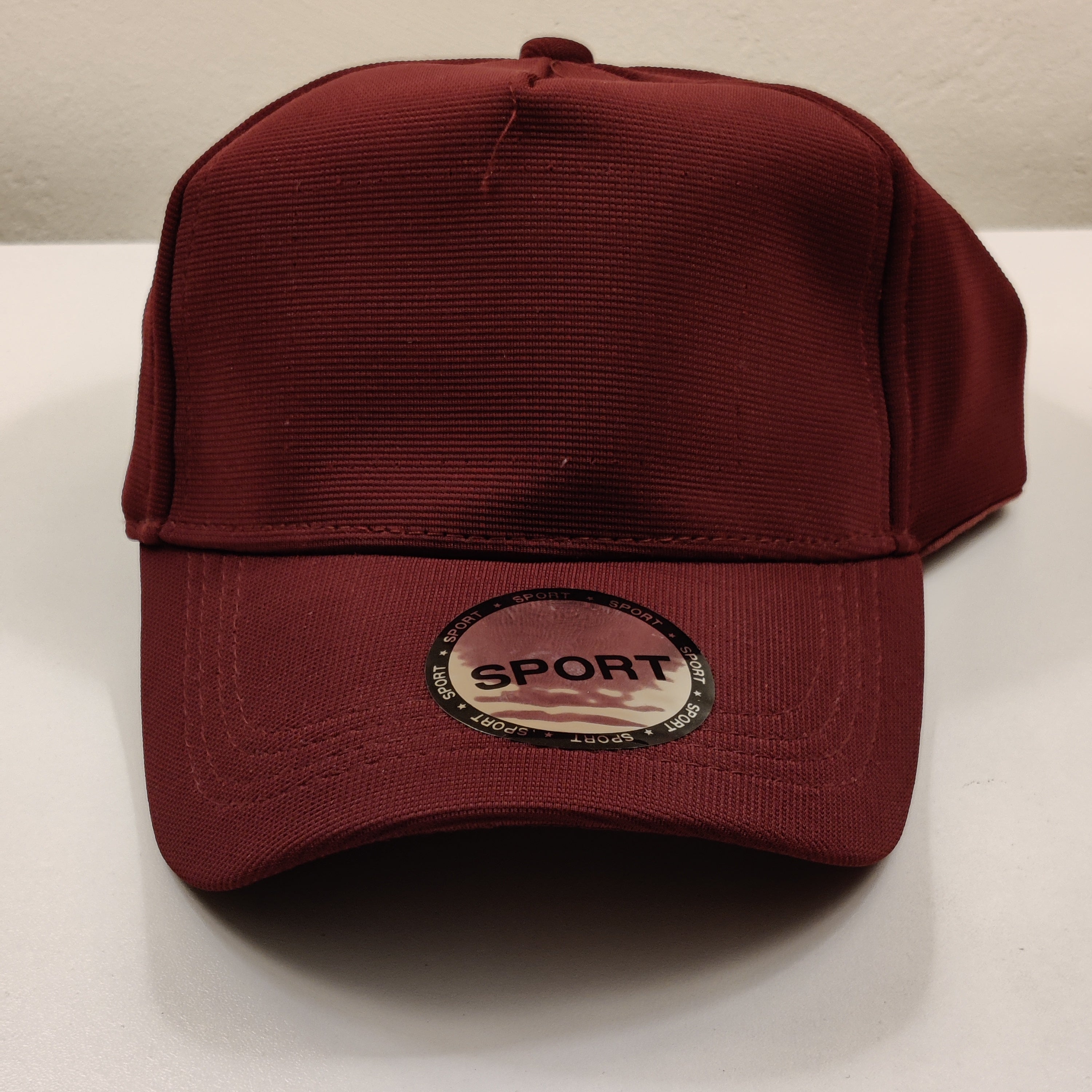Meroon Cap Plain - Cap - Maroon – Unjaded