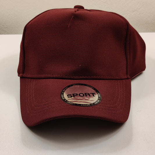 Plain - Cap - Maroon