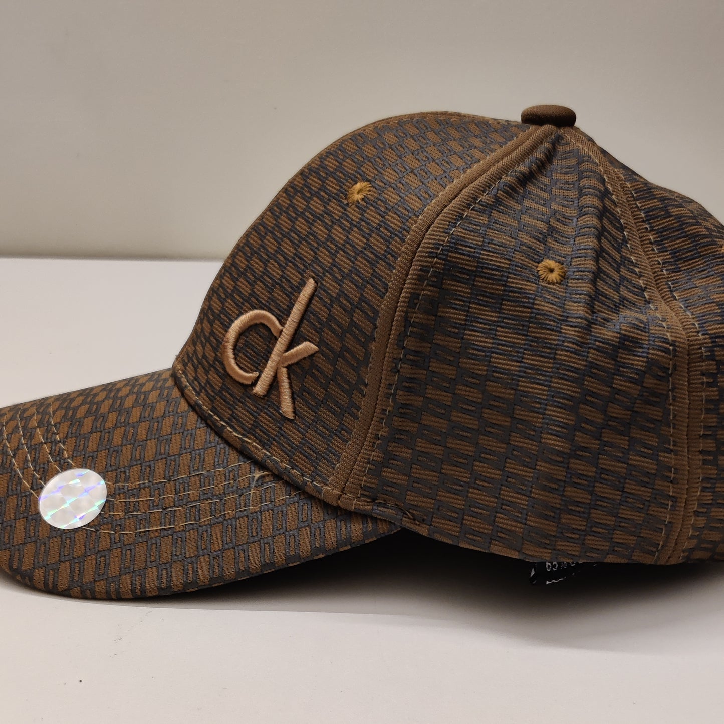 Textured - CK - Cap - Brown