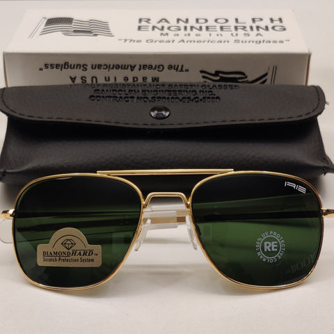 Aviators The Intruder - Randolph Engineering - Gold/Green - Unisex