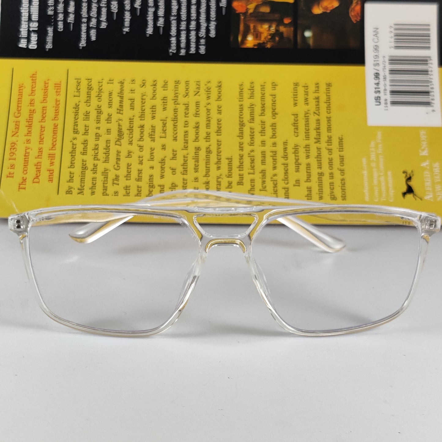 Round Retro Transparent - Clear -  Screen Glasses