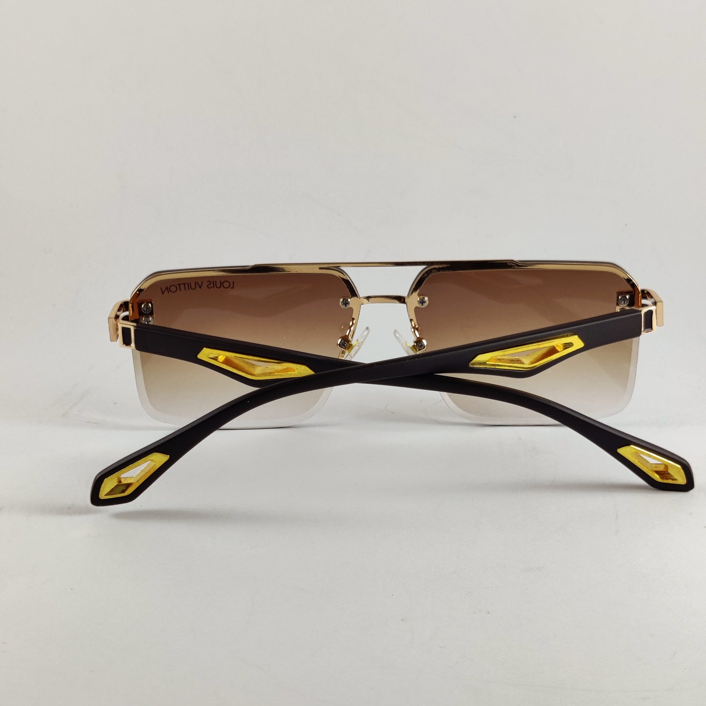 Frameless - LV - 8340 - Gold/Brown - Unisex