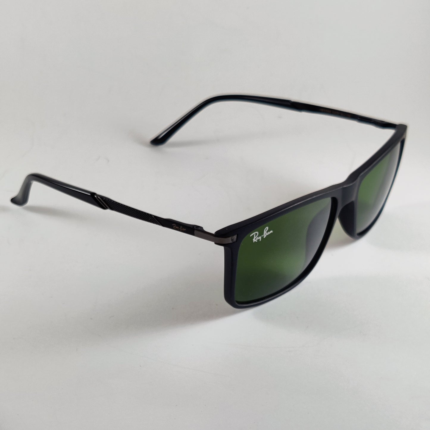 Metal Wayfarer Textured - RB - 3566 - Gun metal