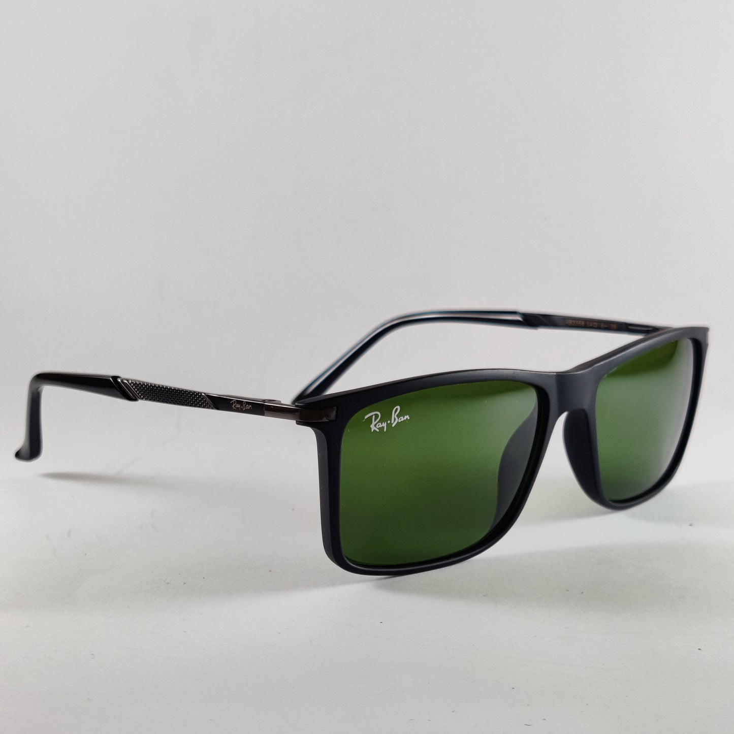 Metal Wayfarer Textured - RB - 3566 - Gun metal