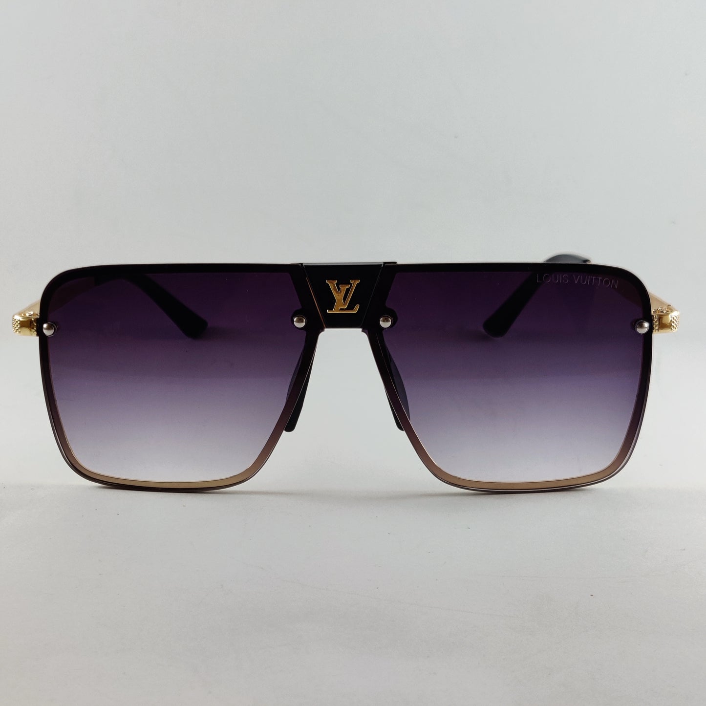 Large Square - LV - 001 - Gold - Unisex