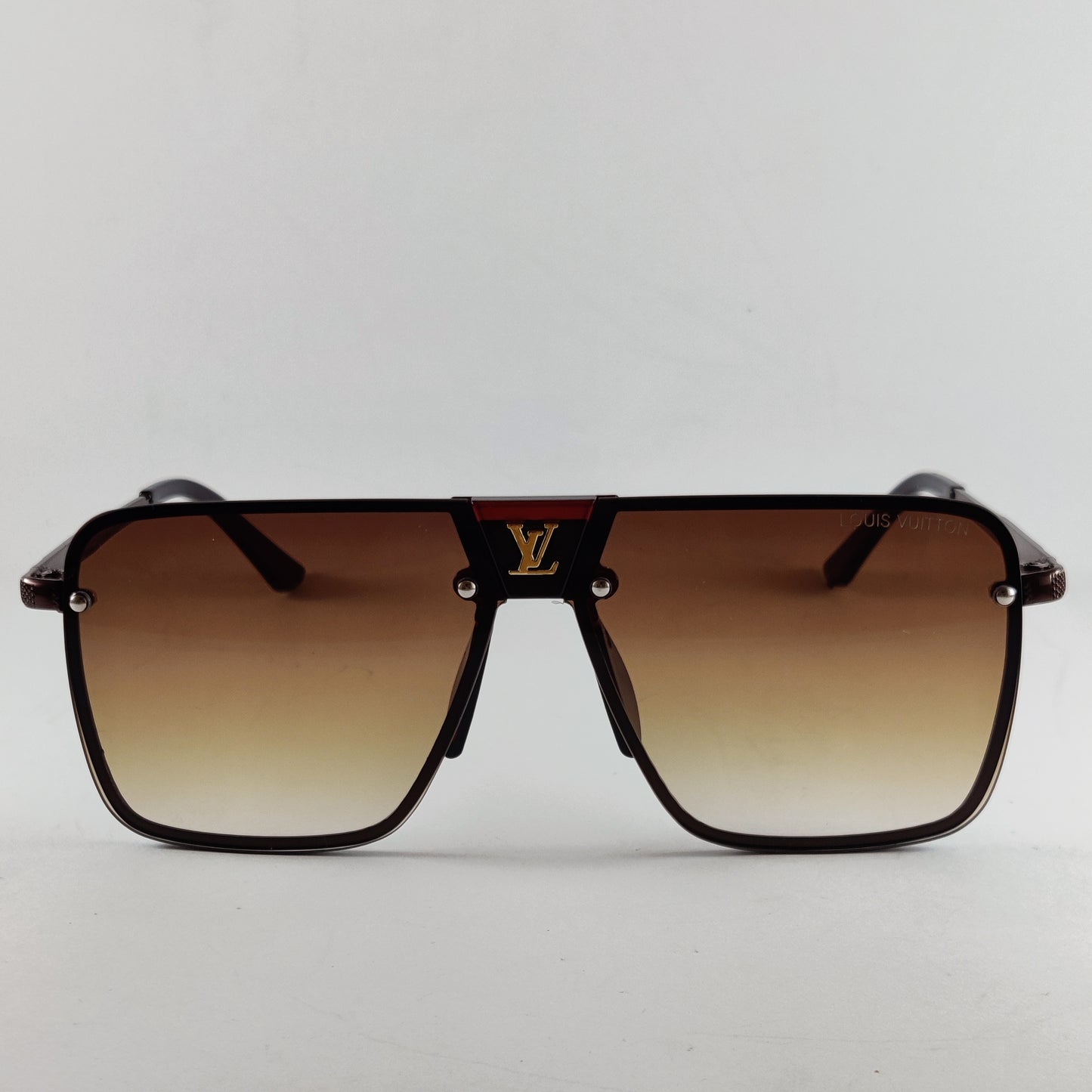 Large Square - LV - 001 - Brown/Brown - Unisex