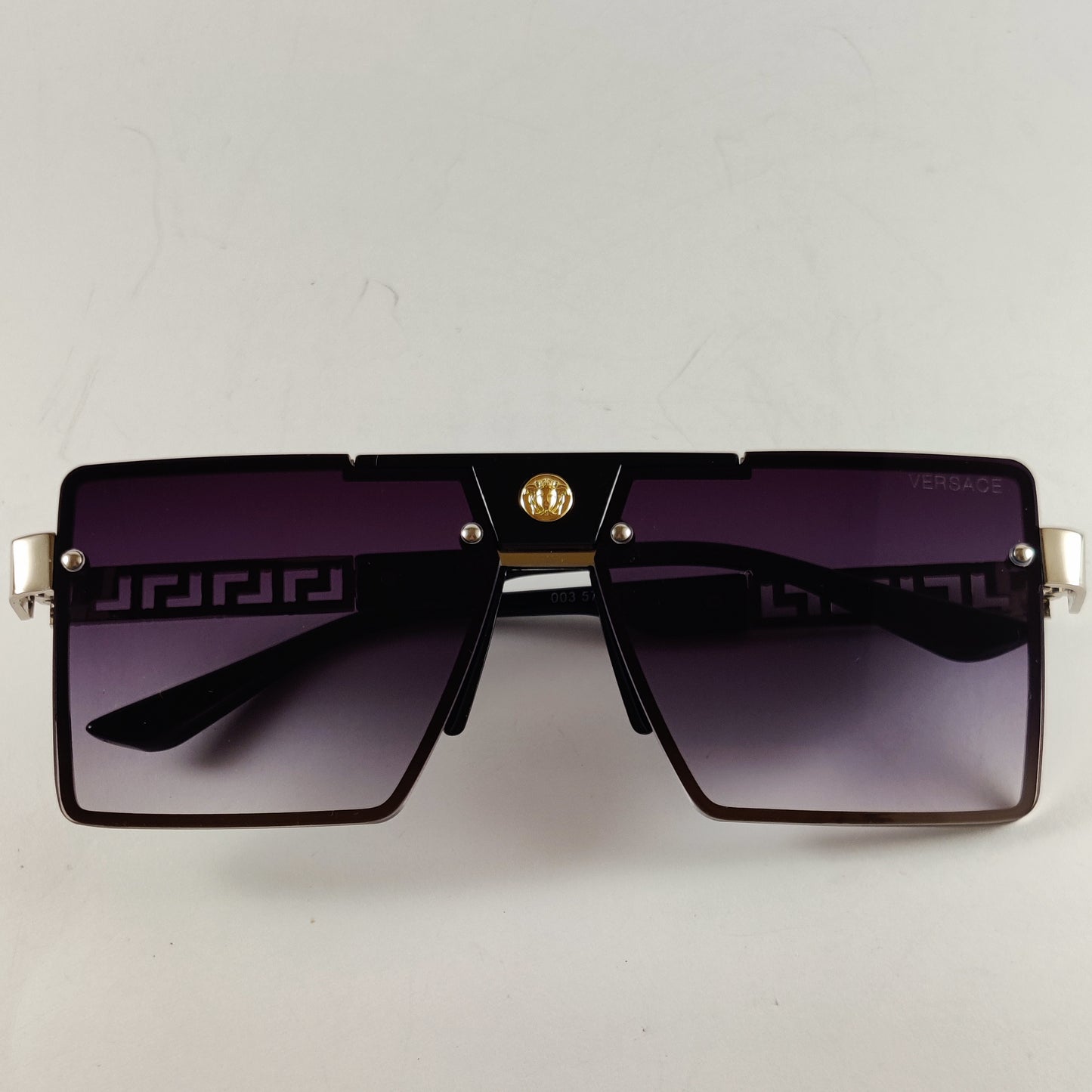 Large Square - Versace - 003 - Silver - Unisex