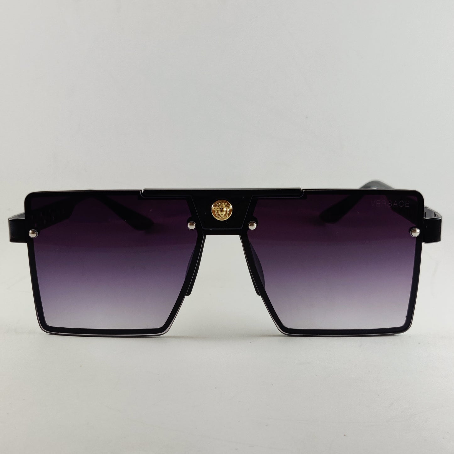 Large Square - Versace - 003 - Black- Unisex