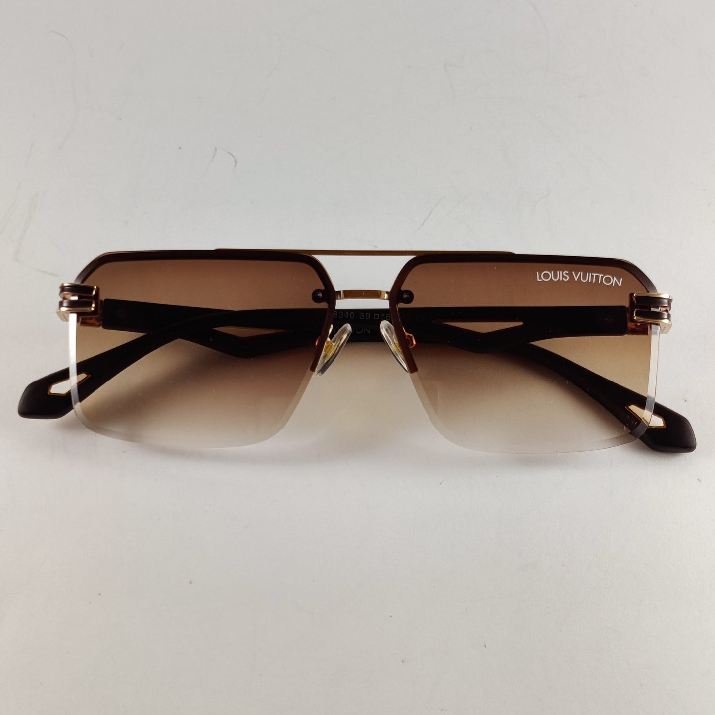 Frameless - LV - 8340 - Gold/Brown - Unisex