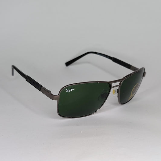 Sleek Bridge - RB - 4832 - Gun Metal/Green - Unisex