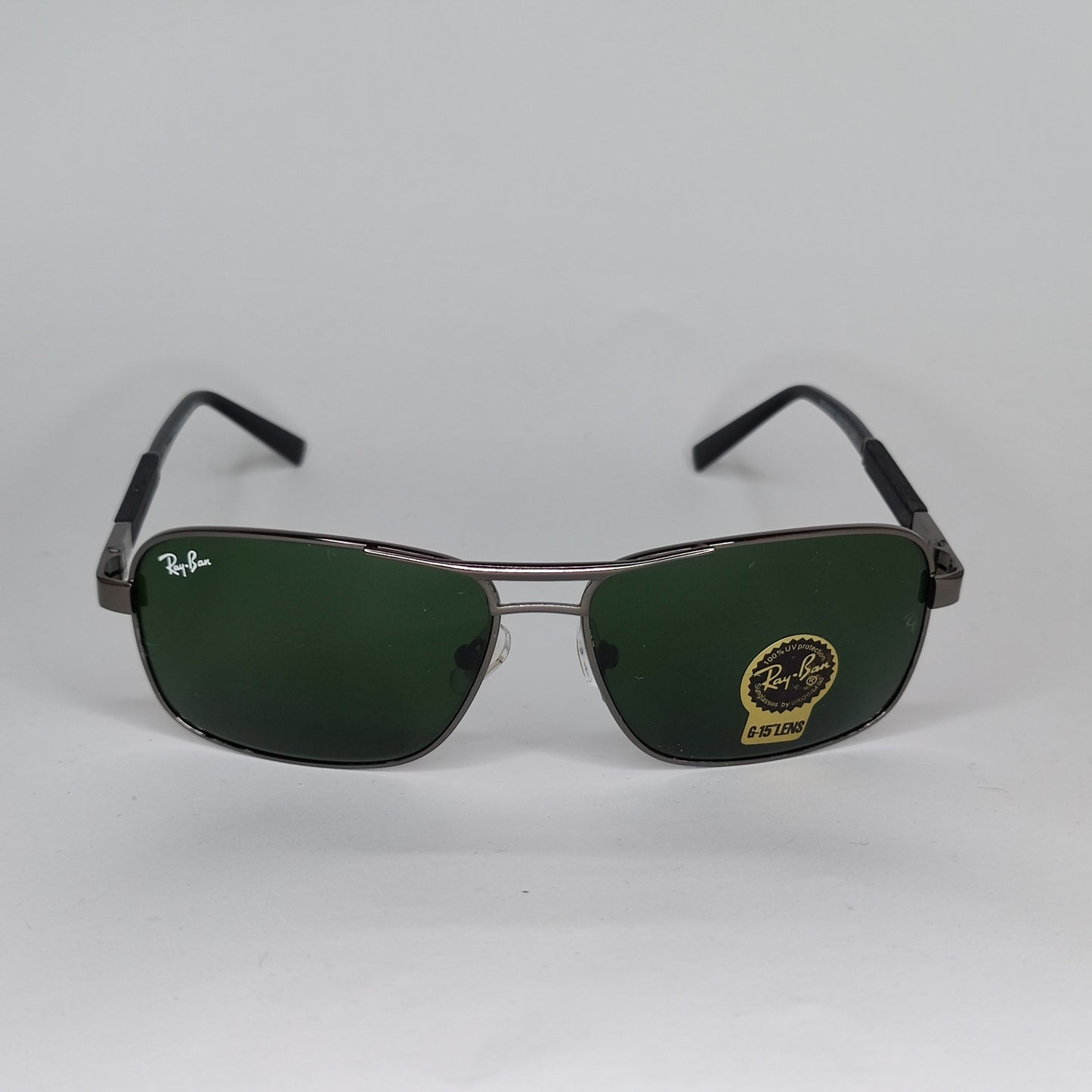 Sleek Bridge - RB - 4832 - Gun Metal/Green - Unisex