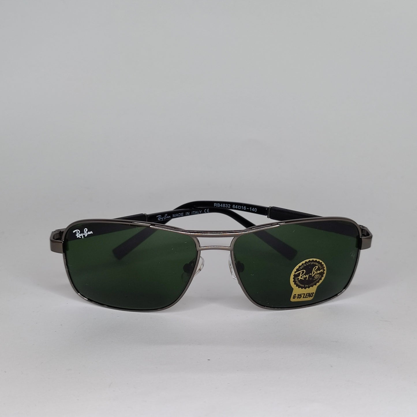 Sleek Bridge - RB - 4832 - Gun Metal/Green - Unisex