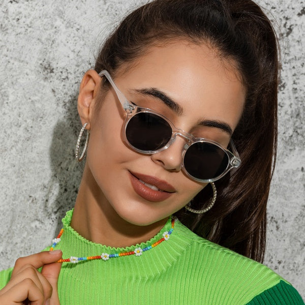 Round Frame Retro Sunglasses