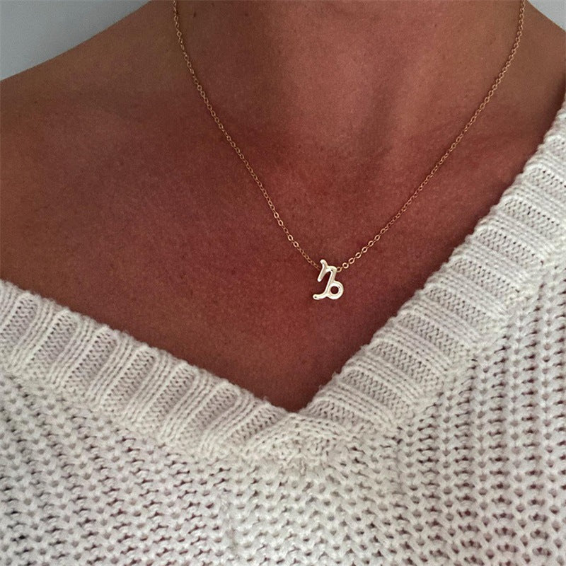 Zodiac Sign Necklaces - Horoscope Necklaces - Gold