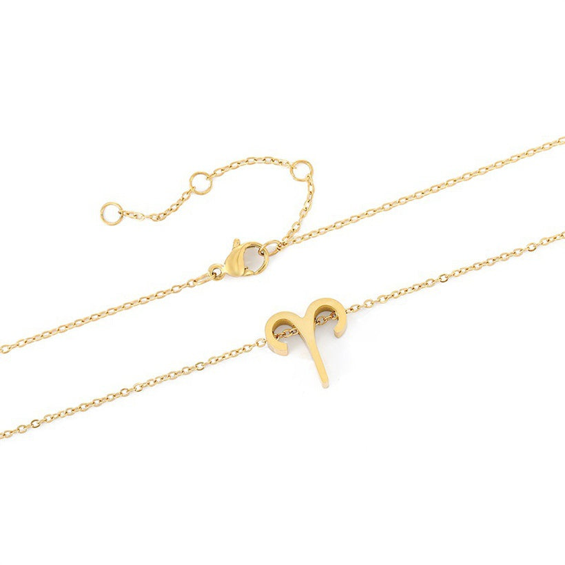 Zodiac Sign Necklaces - Horoscope Necklaces - Gold