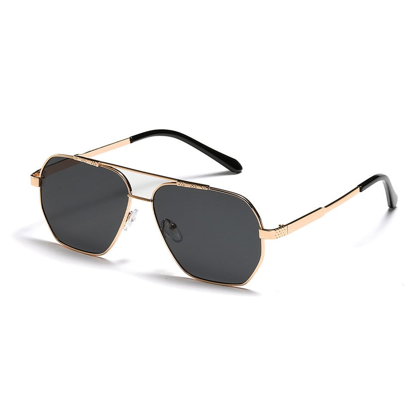 Gold Aviator Sunglasses unisex Male and Female