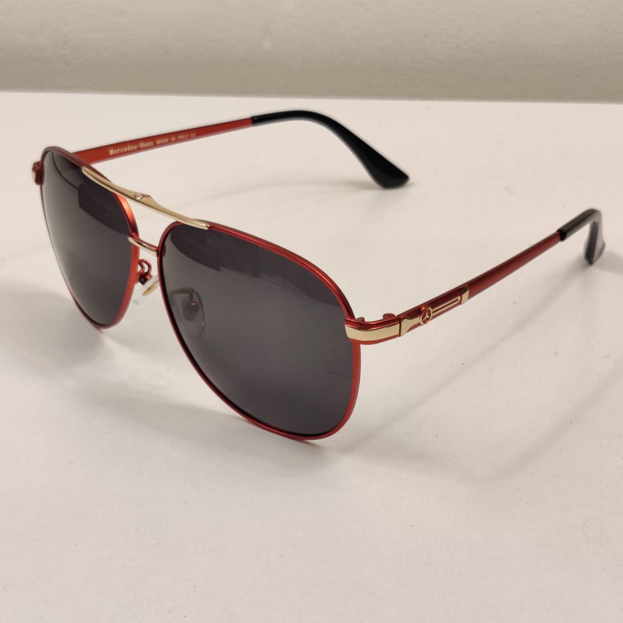 Emblem Aviators - Mercedes Benz - Polarized - Red