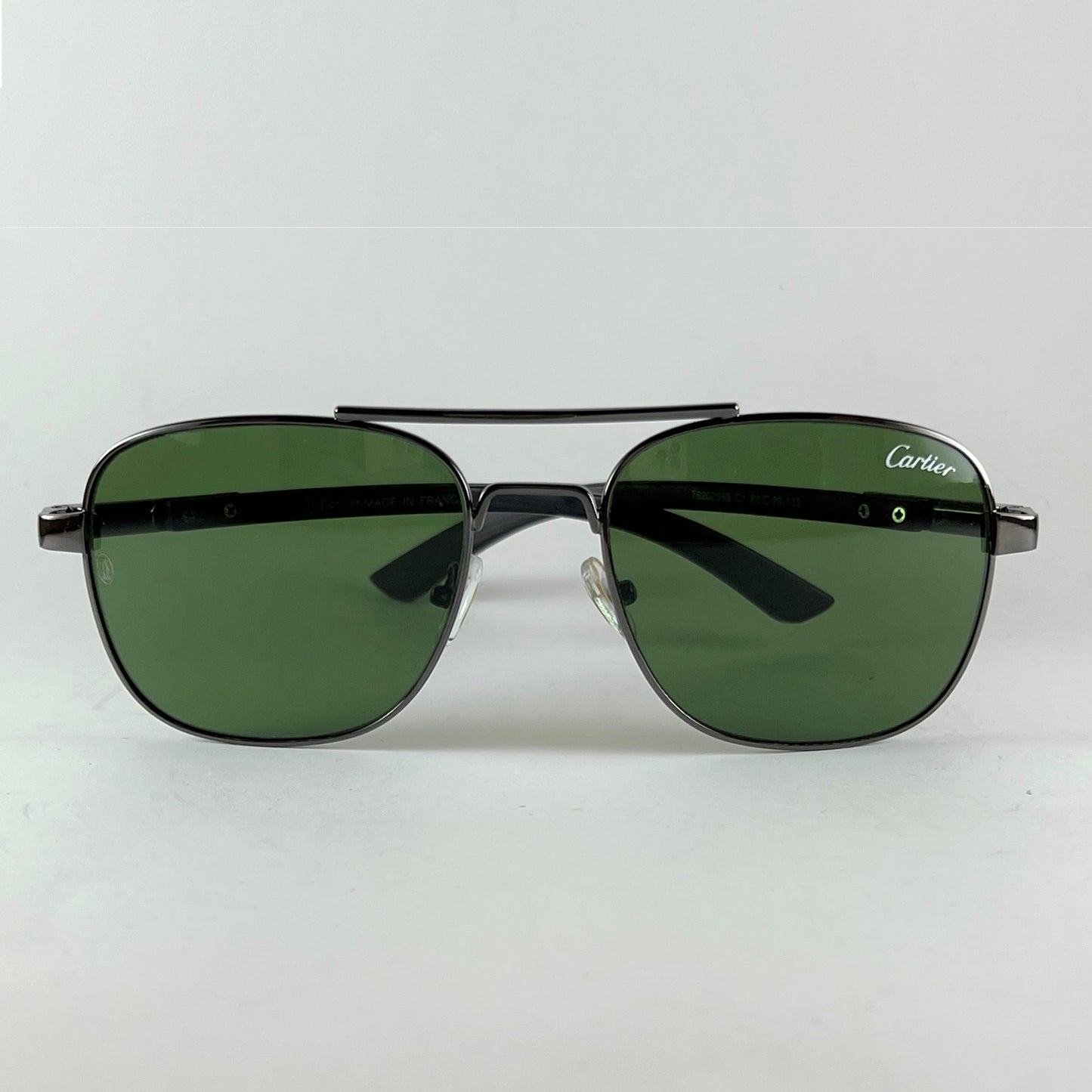 Aviator - Cartier - Gun Metal/Green - T8200589 - Unisex