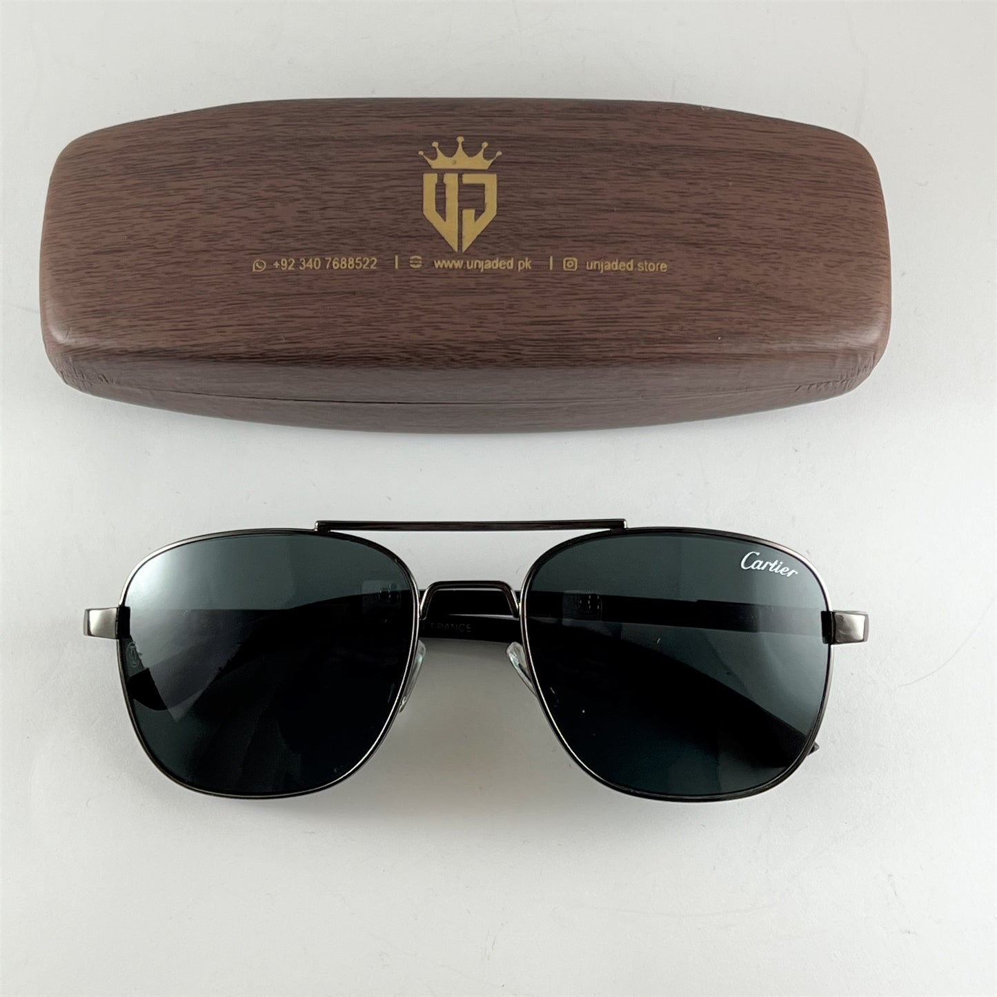 Aviator - Cartier - Gun Metal - T8200589 - Unisex